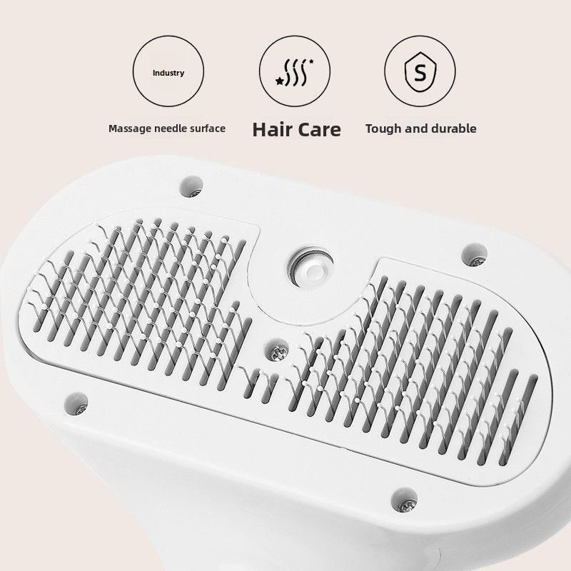 Three-in-One Self-Cleaning Steam Pet Brush
