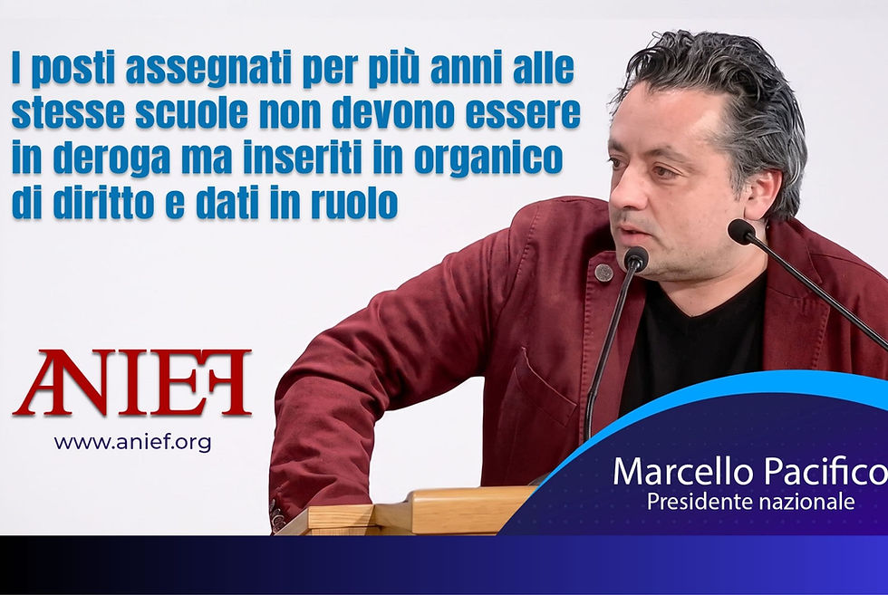 Sostegno, bisogna assumere perché i posti ci sono. Anief: “Le cattedre in deroga devono entrare nell’organico di diritto ed essere destinate ai ruoli”