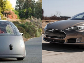 Google V Tesla: El amanecer de los vehículos autónomos