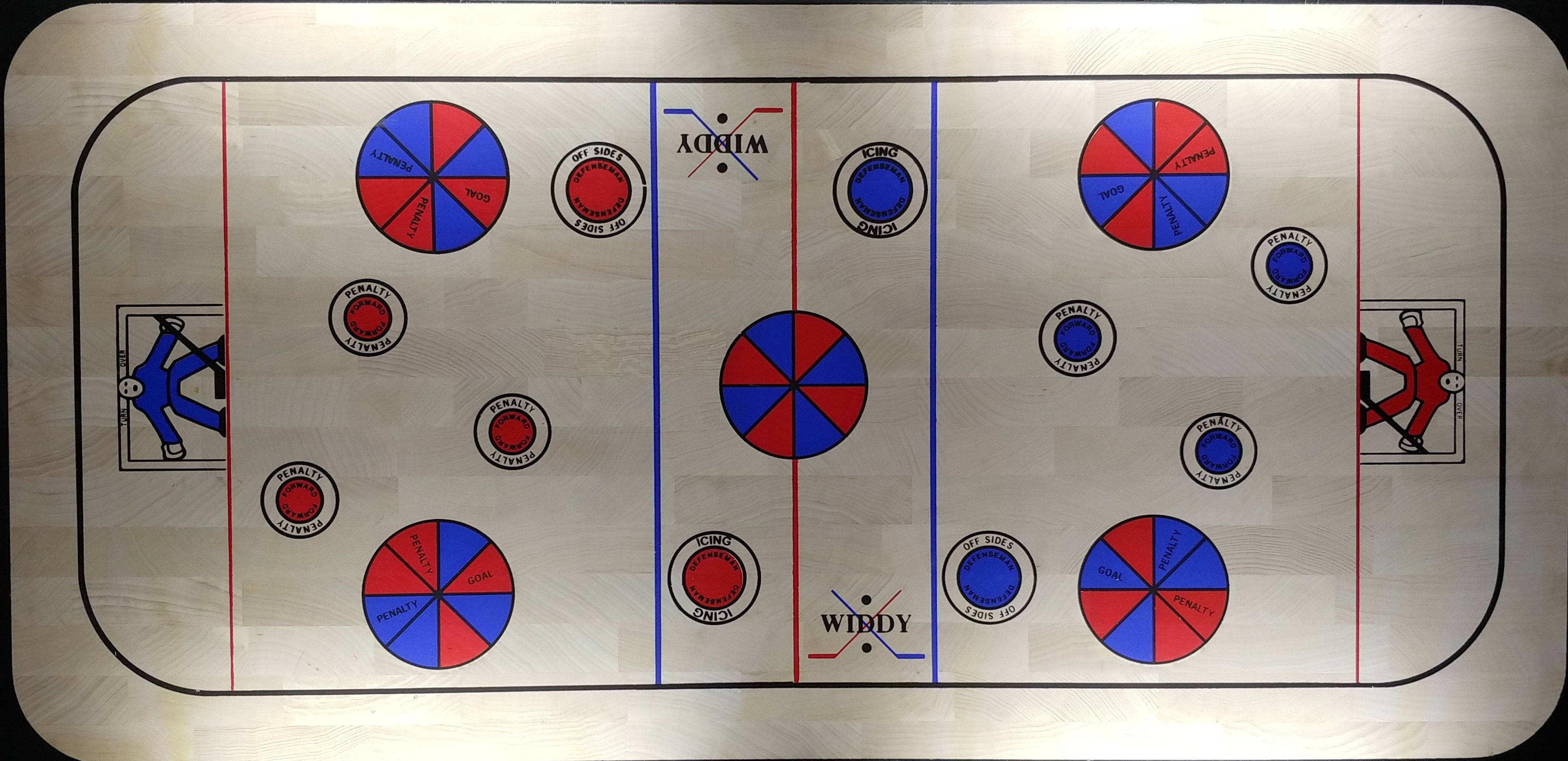 Widdy Hockey Dart Board w/darts widdy1
