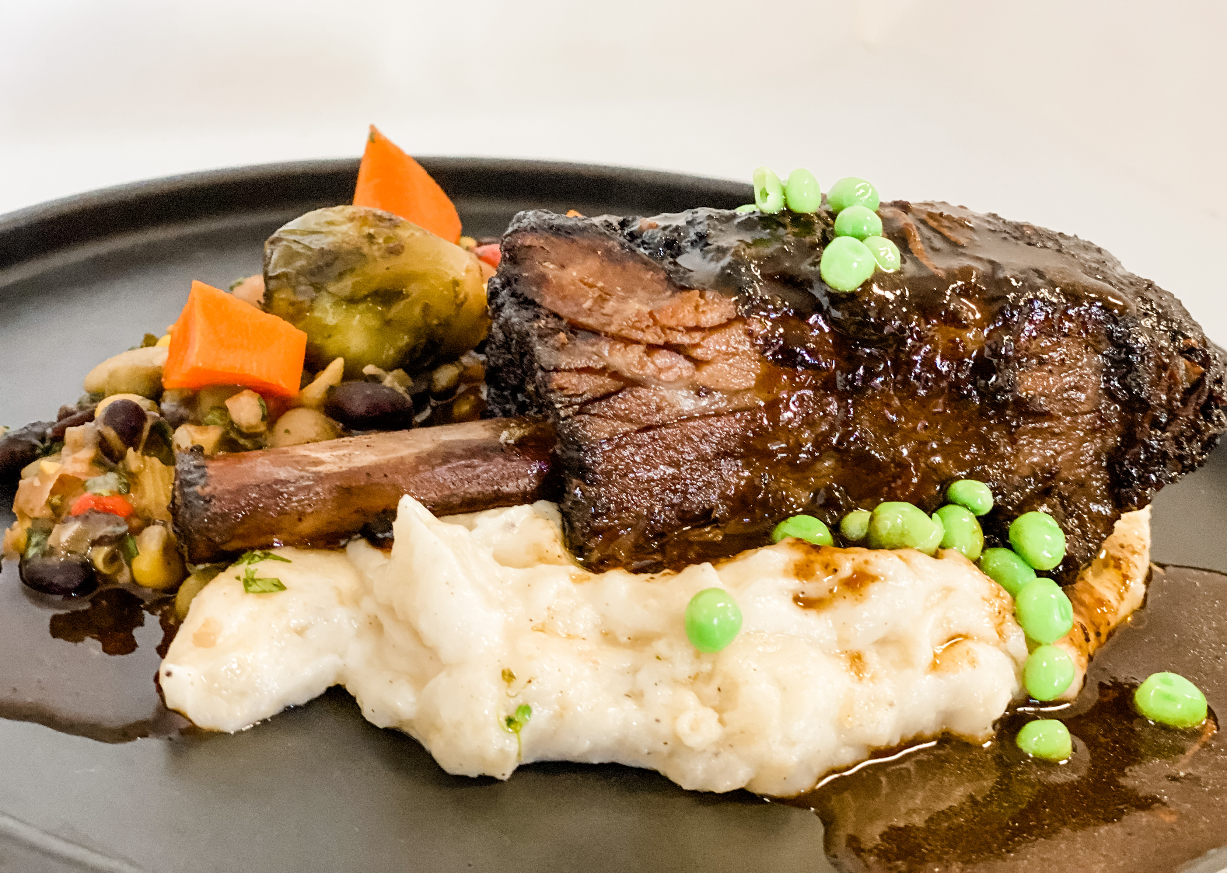 Arranged Food and Objects