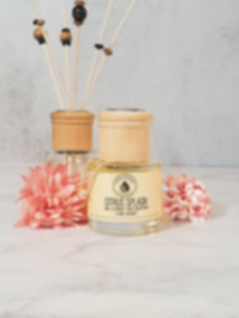 Elevate your space with our Organic Beaded Rattan Reed Diffuser. Made with sustainable materials and natural essential oils f