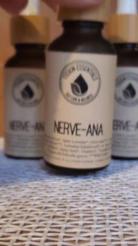 Thumbnail: Experience the soothing comfort of Nerve-ana, a blend of organic essential oils expertly formulated for topical use. Explore
