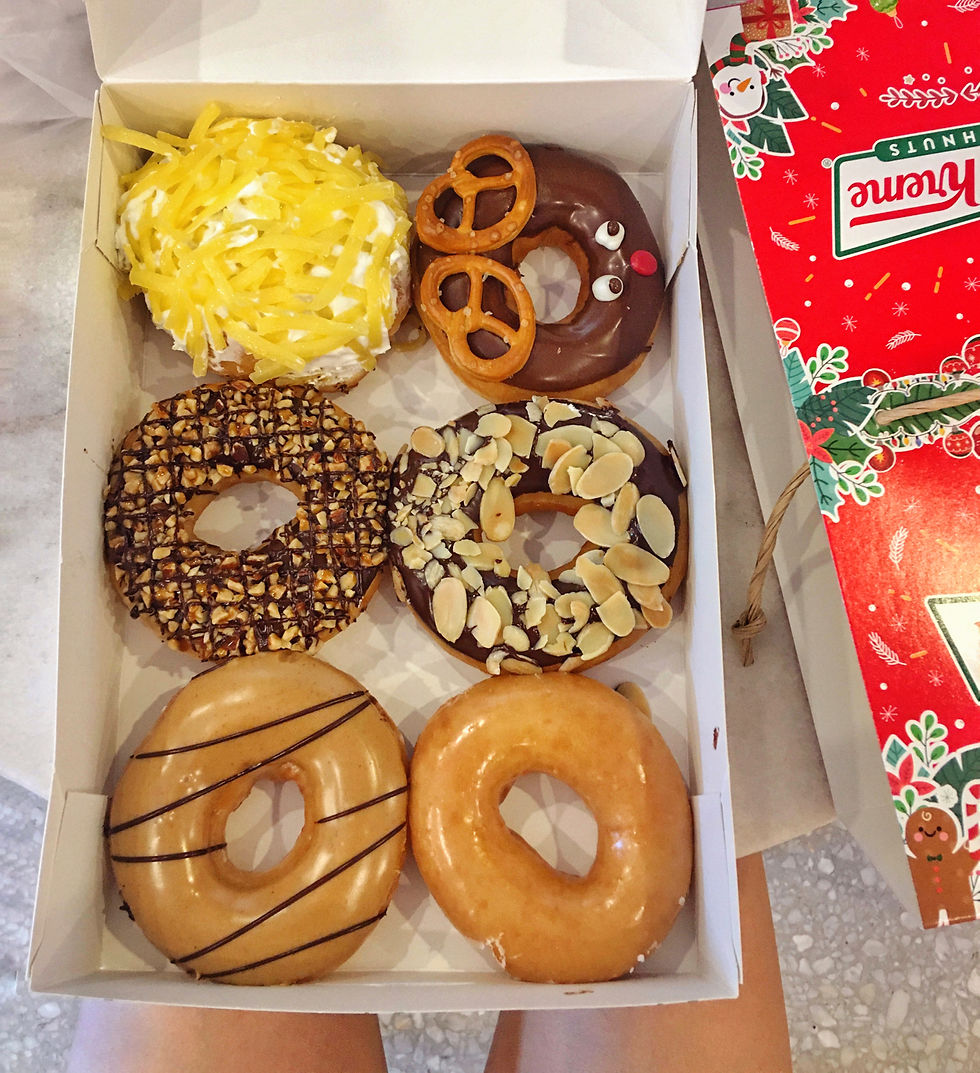 I could eat 6 donuts in one go