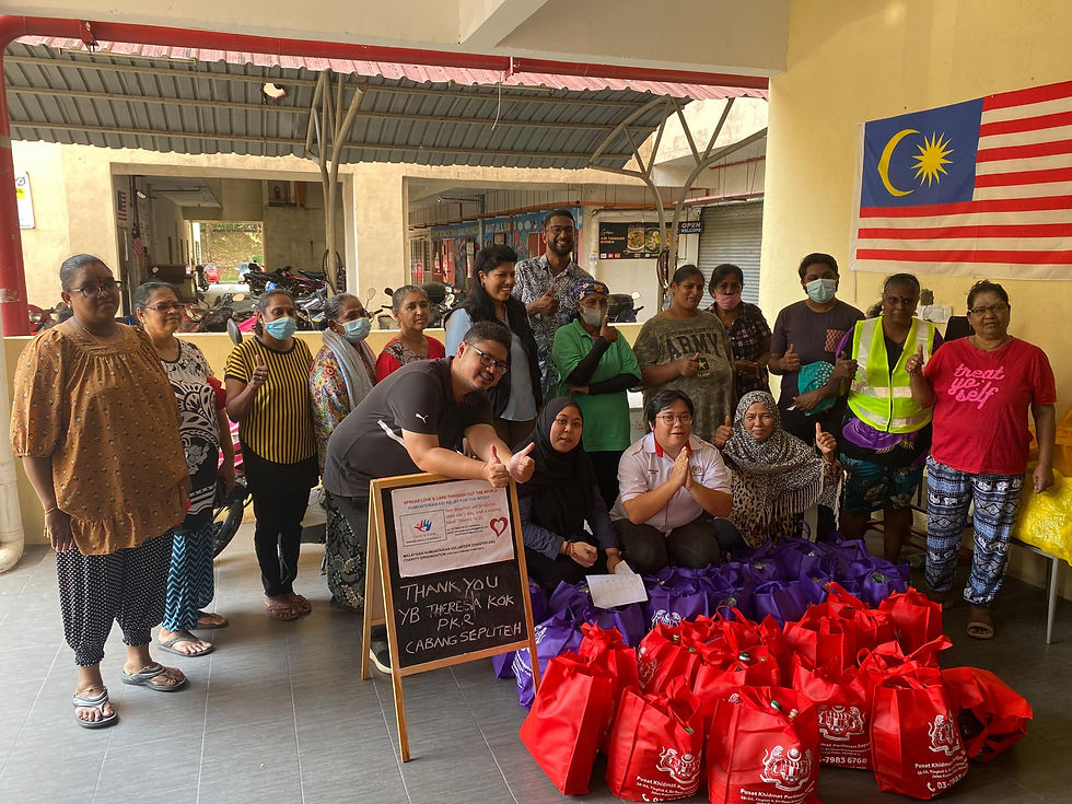 Sumbangan Keperluan Asas bersama Parlimen Seputeh – YB Teresa Kok