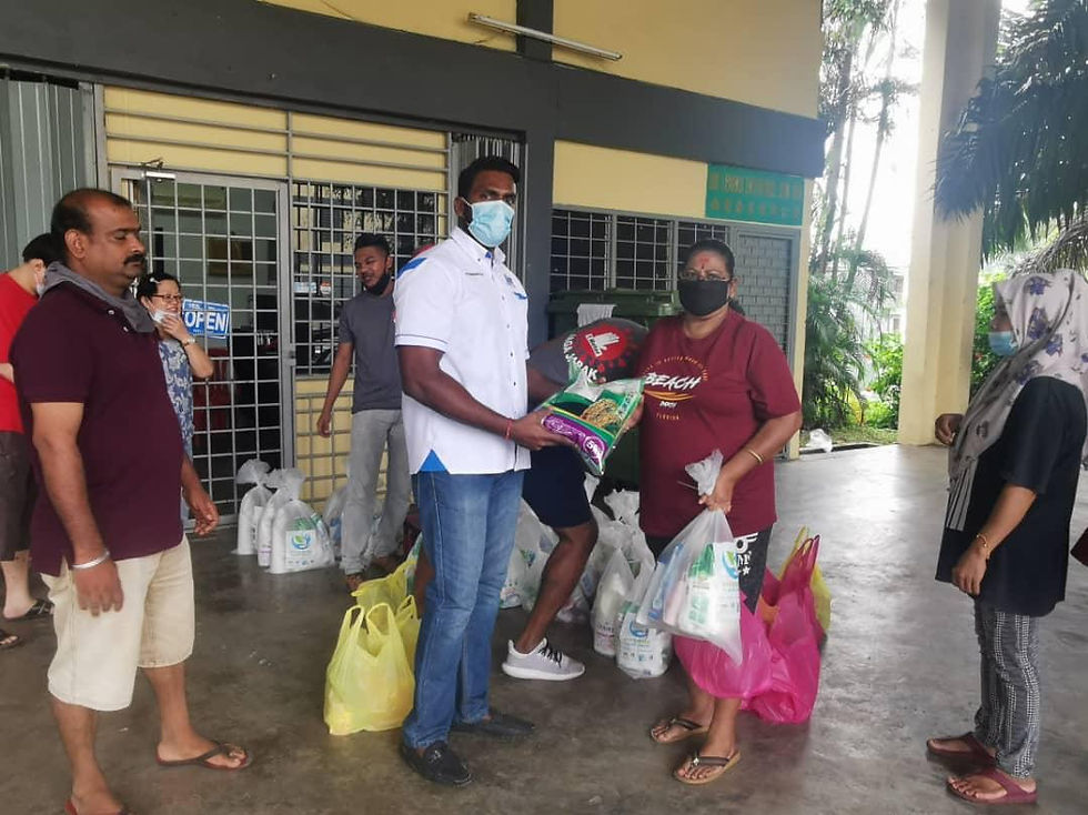 Sumbangan Keperluan Asas bersama Parlimen Batu – YB Prabakaran