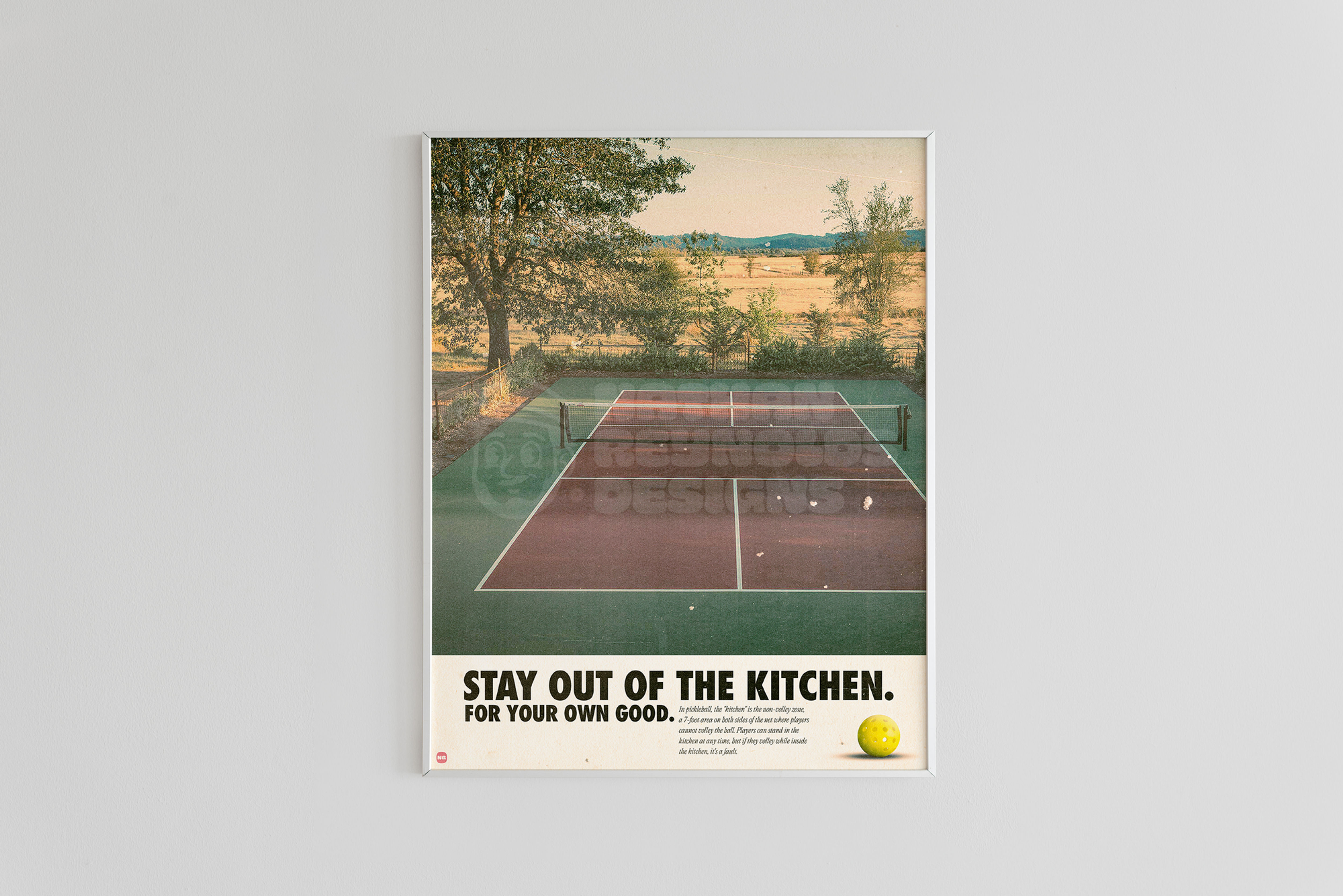 Pickleball Poster