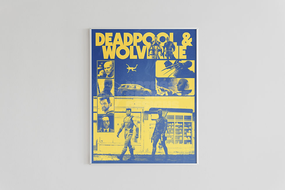 Mr. Pool & Wolvie Poster