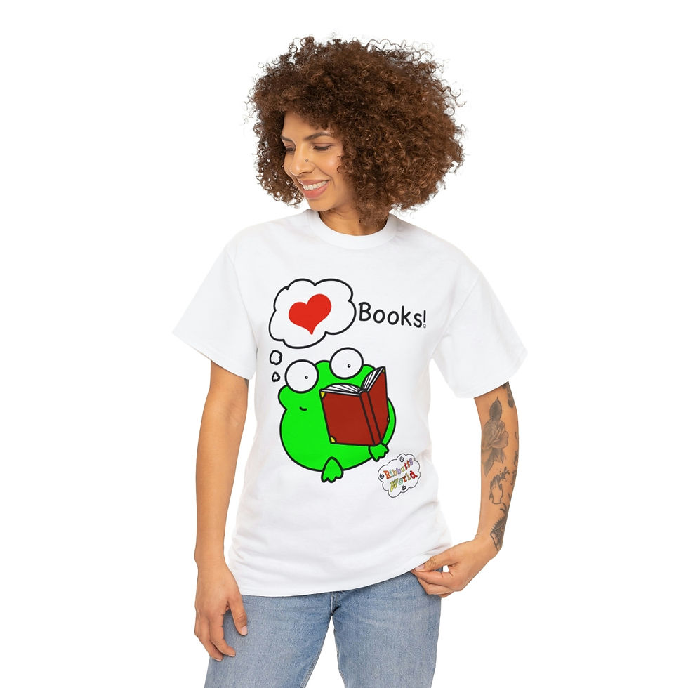 Thumbnail: Unisex - Ribbutts World - I Heart Books