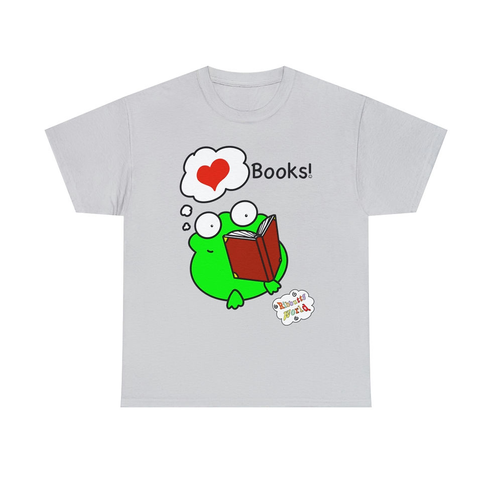 Thumbnail: Unisex - Ribbutts World - I Heart Books
