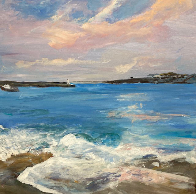 Thumbnail: St Ives Harbour  76x76cm