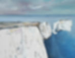 Thumbnail: Old Harry's Rock 100x100cm