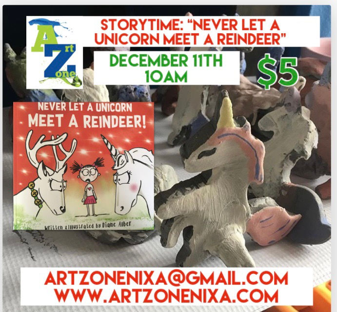 StoryTime “Never Let a Unicorn meet a Reindeer”