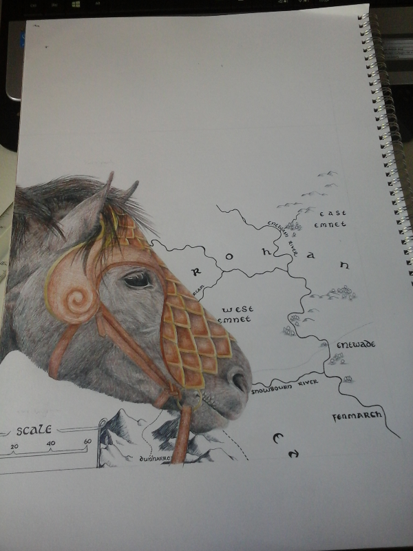 Head done. Background work