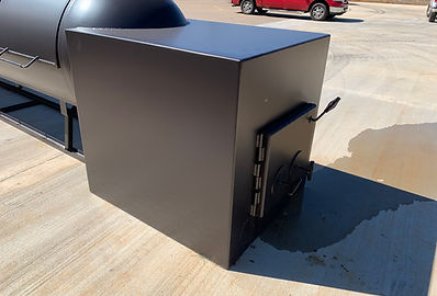 1000 gallon smoker MOBERG STYLE SMOKER