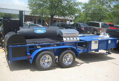 Tyler Ford Custom Custom BBQ Trailer