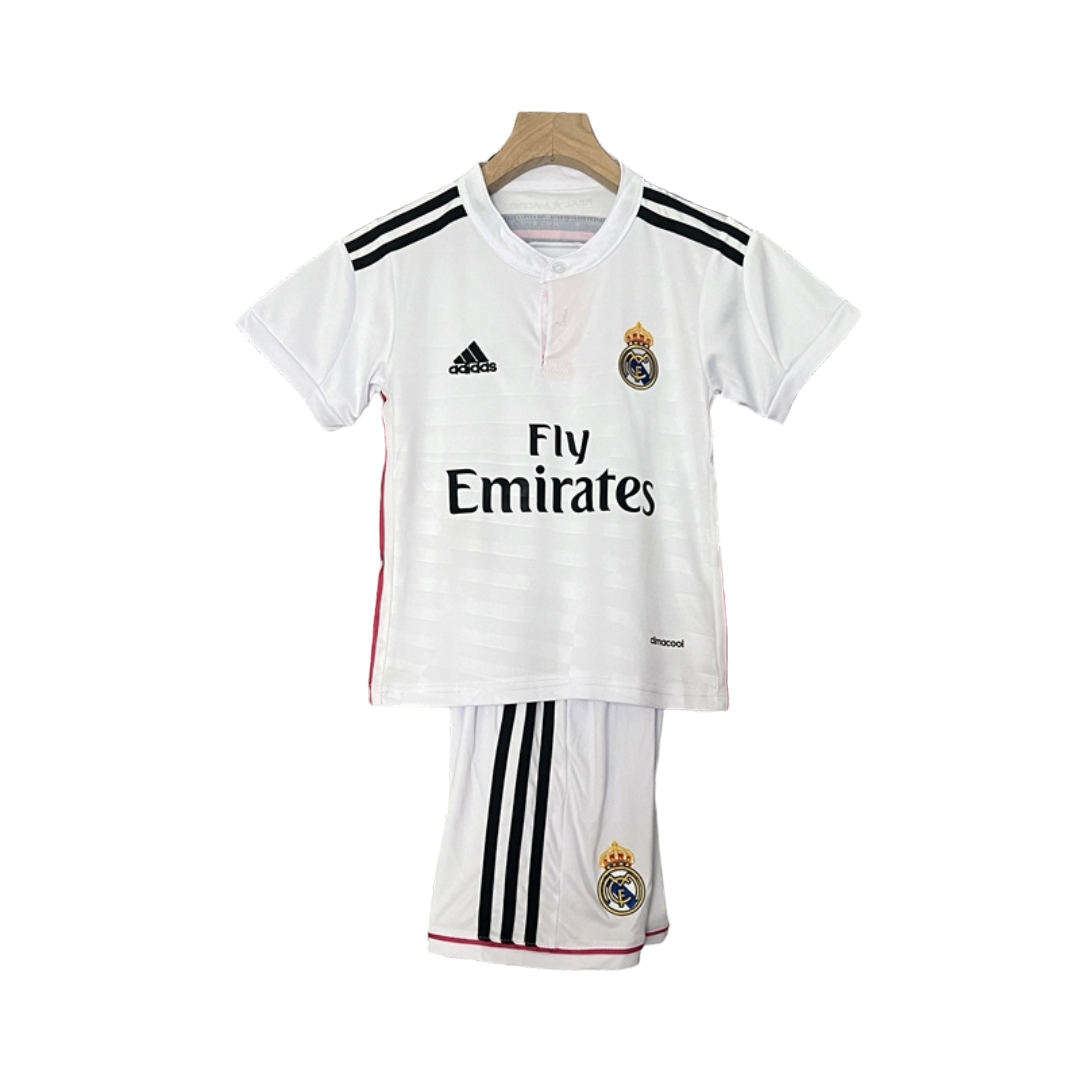 Retro Real Madrid Home Kids Kit 2014/2015