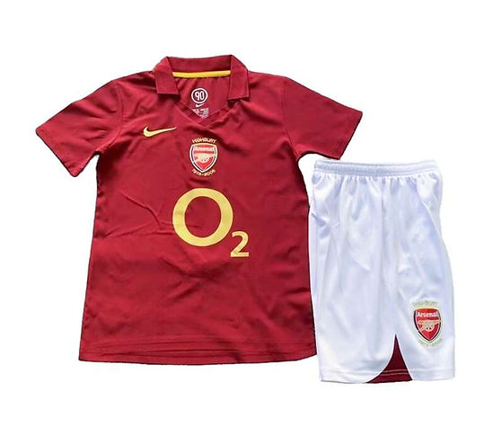 Retro Arsenal Away Kids Kit 2005/2006 | Club Retros