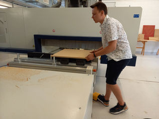 Inauguration de la machine à commande numérique