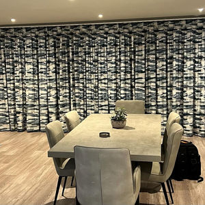 Silent Gliss Metropole, Double Pinch Pleat Curtains and Roman Blinds