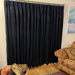 Double Pinch Pleat Made to Measure Curtains, Falmouth