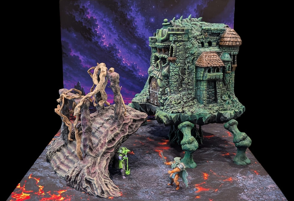 Miniatura: Castello di Grayskull – Installazione espositiva Masters of the Universe
