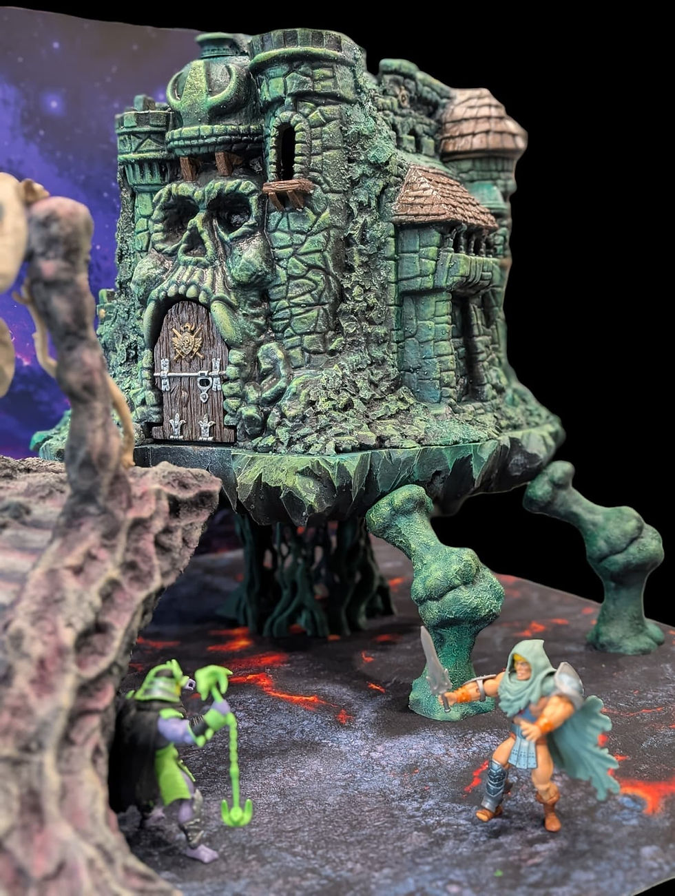 Miniatura: Castello di Grayskull – Installazione espositiva Masters of the Universe
