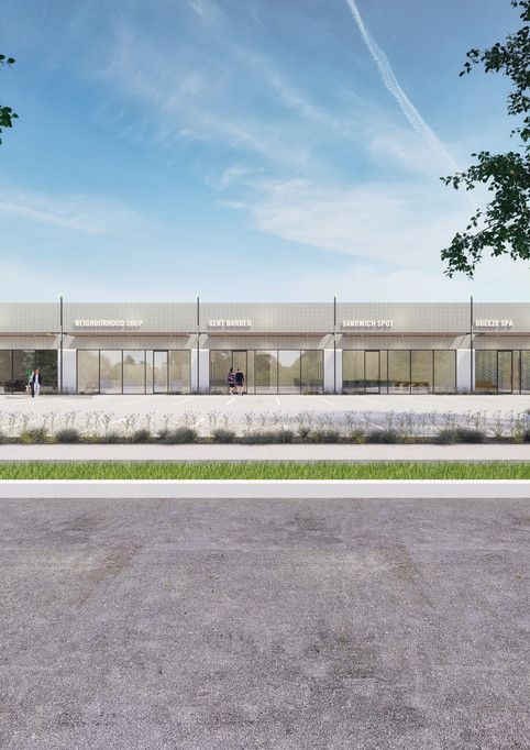 Houston Texas Commercial Shell Tenant Building Architecture