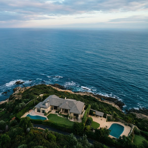 Coastal Property Drone Footage