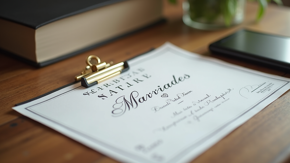 Understanding Marriage Document Attestation: A Complete Guide