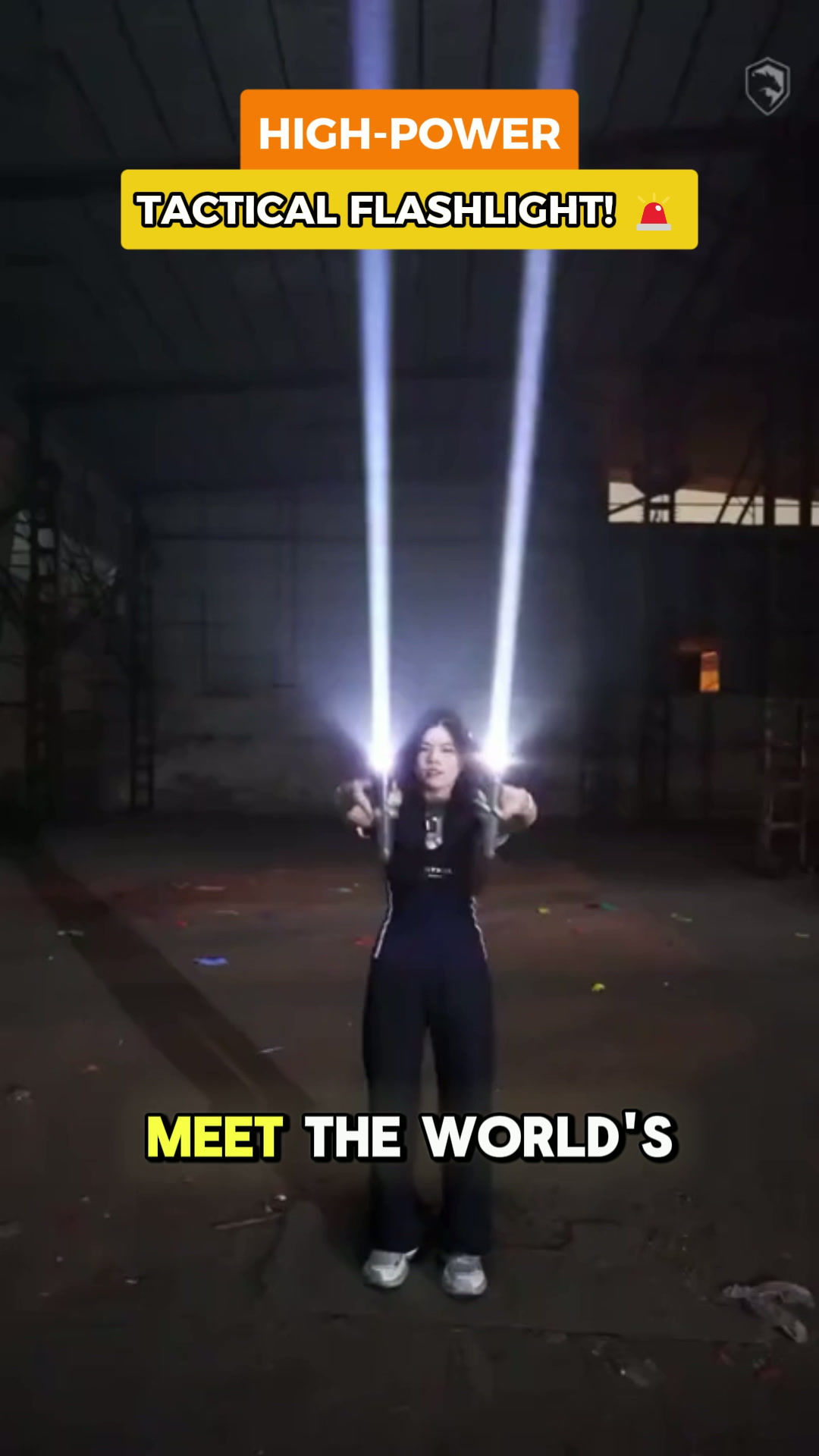 Titanium Laser Pro Flashlight 