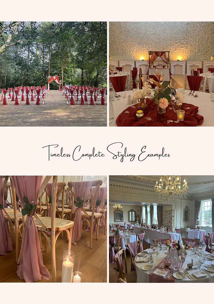 Bliss Events by Katie - Full Day Wedding Styling Packages 2026+Timeless Examples