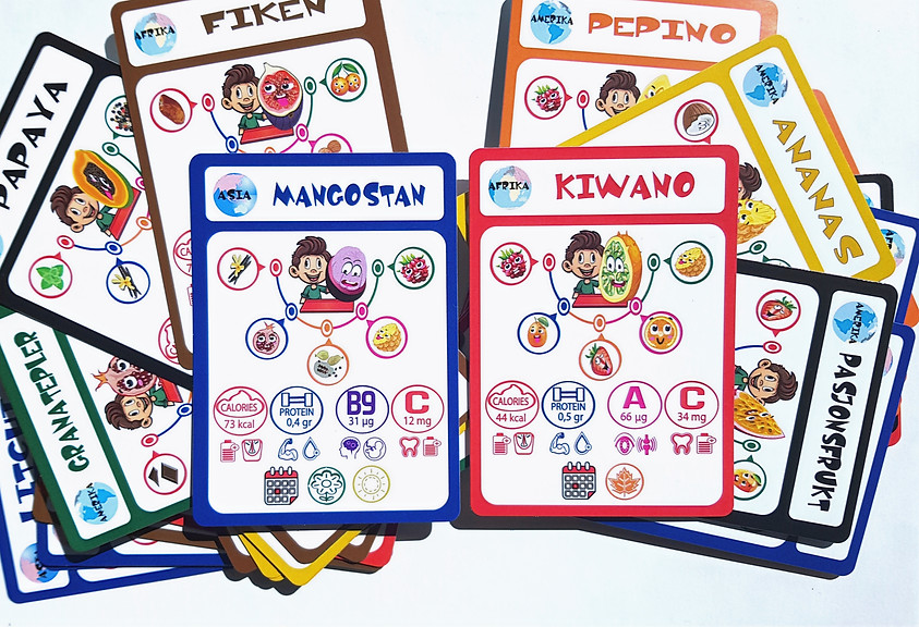 PACK XPLOR FRUIT 54 CARDS
