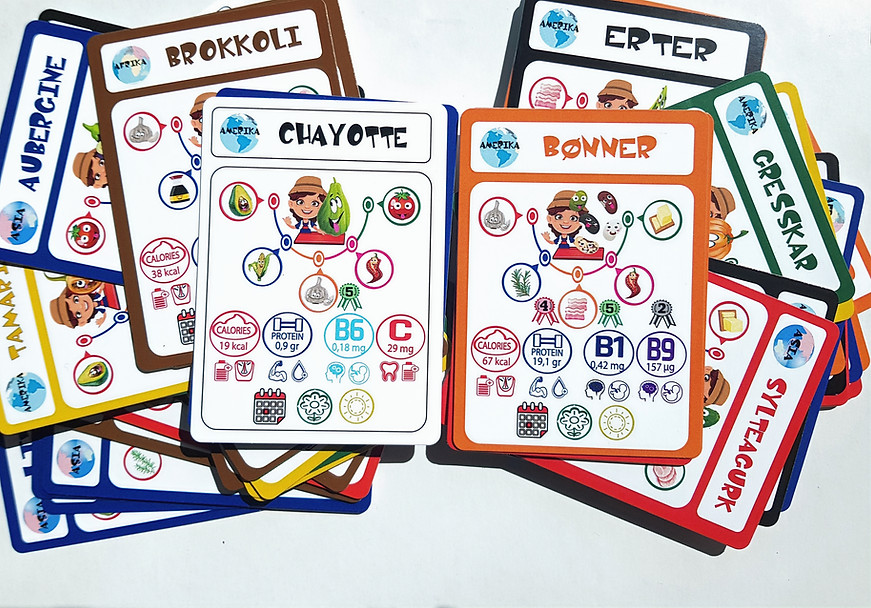 PACK XPLOR VEGGIES 54 CARDS