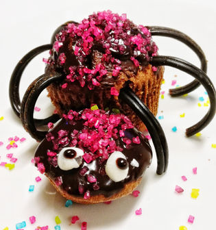 Spider muffins