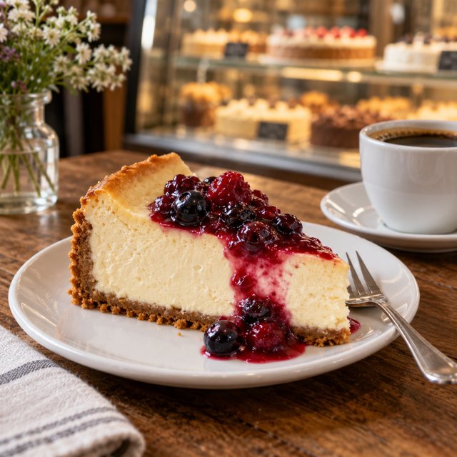 Illustration: Desserts & bakery. Fictional scene; not a photograph of this business or event.