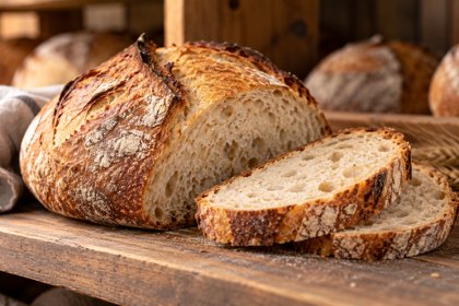AI illustration: Artisan Sourdough; not this venue or its actual offering.
