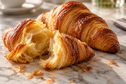 AI illustration: Butter Croissant; not this venue or its actual offering.