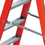 Miniatura: ESCALERA TIJERA DOBLE, FIBRA DE VIDRIO CUPRUM 530-06N -1.16M DE ALTURA Y 225KG