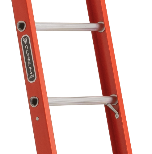 Miniatura: ESCALERA RECTA FIBRA DE VIDRIO CUPRUM 544-16N - 4.88DE ALTURA Y 255KG DE CARGA