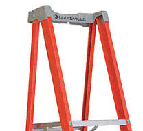 Miniatura: ESCALERA DE TIJERA CON PLATAFORMA LOUISVILLE FXP1708 - 3.25 DE ALTURA Y 136KG