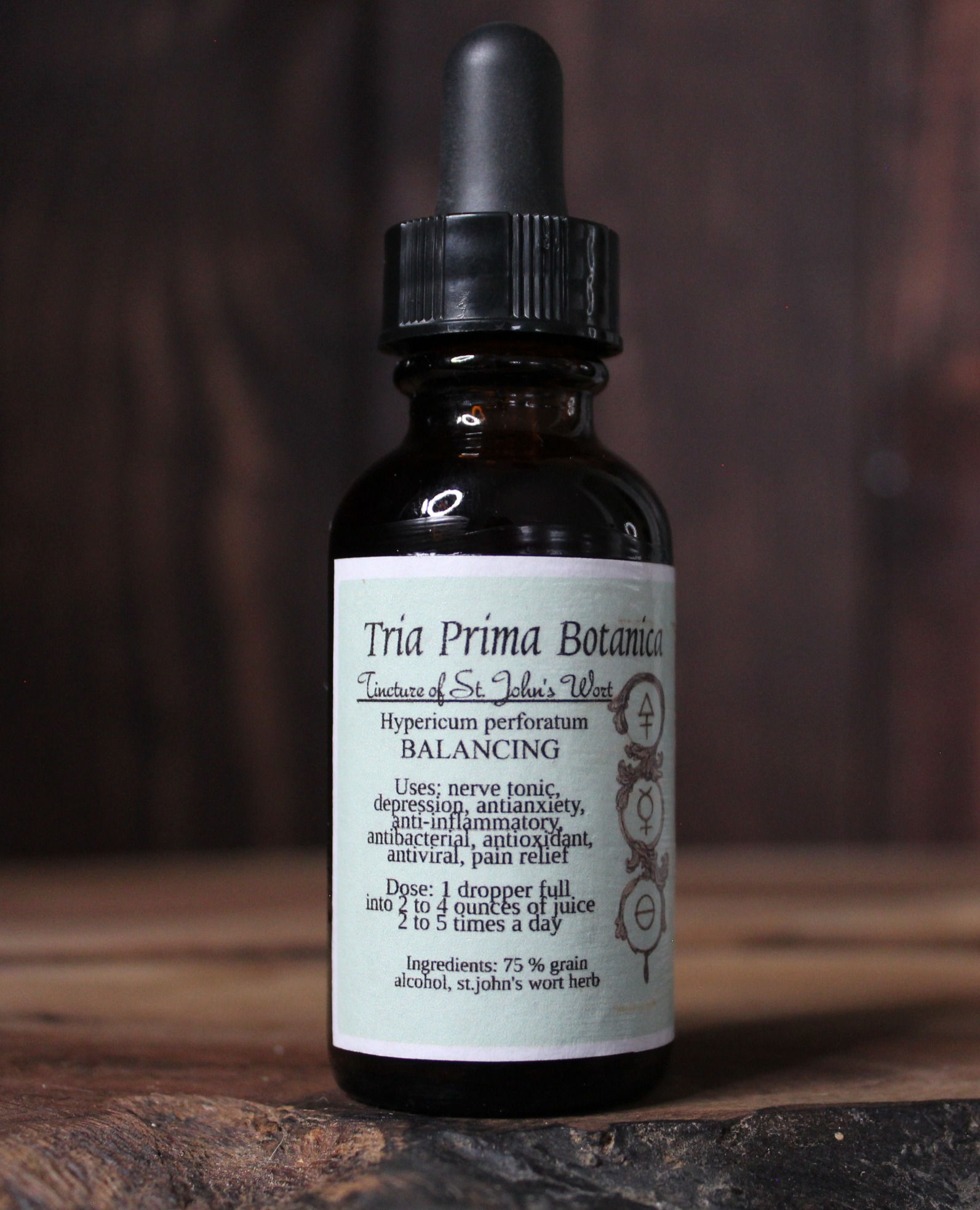 Tincture of St. John's Wort, Hypericum perforatum