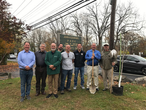 Planting Trees at Downing Park