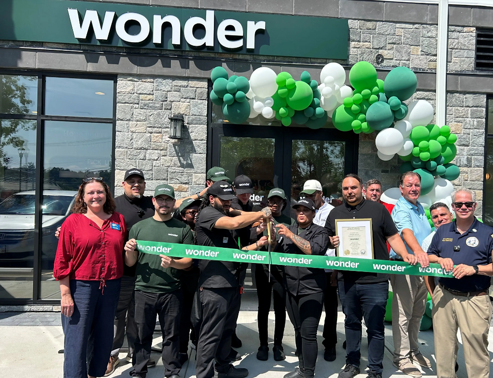 Wonder celebrated its newest restaurant in Yorktown with a ribbon cutting on Thursday.