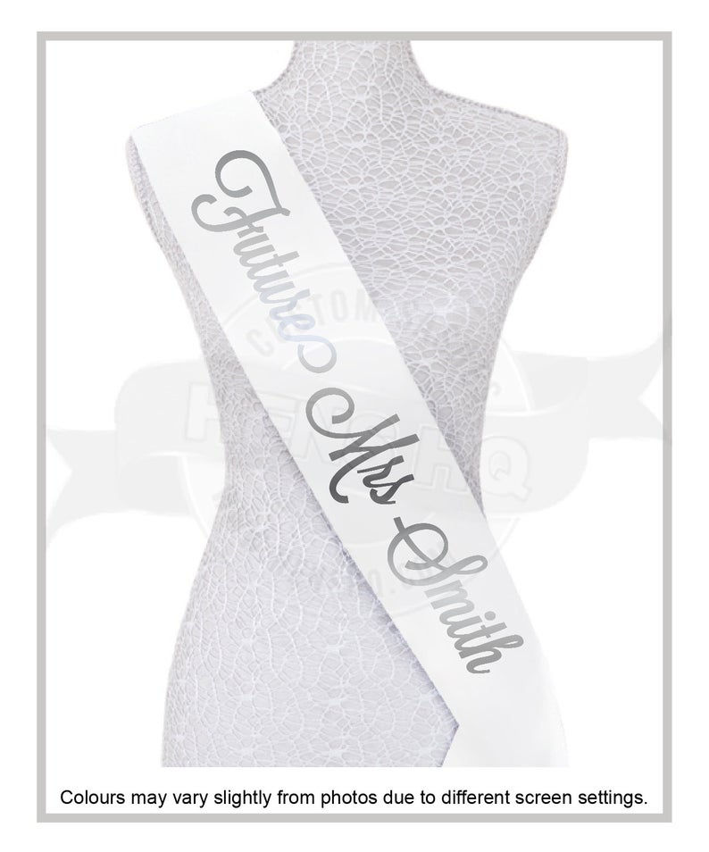 Thumbnail: Hens & Bridal Shower Printed Sash