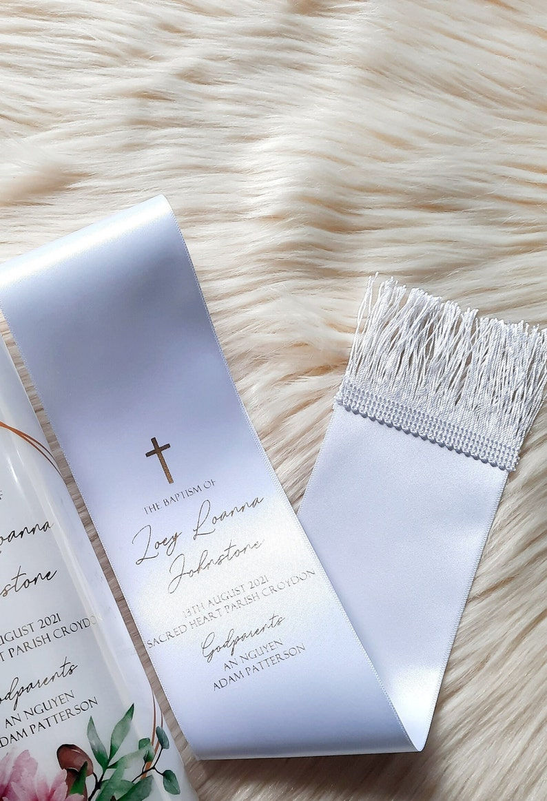 Thumbnail:  Isabella style Baptism Stole