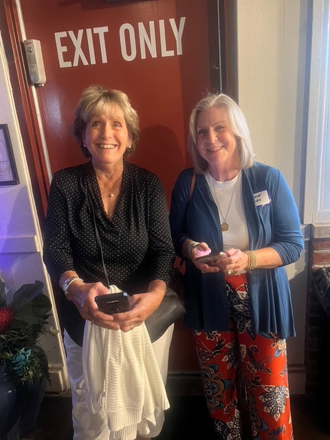 Sharon Sheeran and Laurie Onda