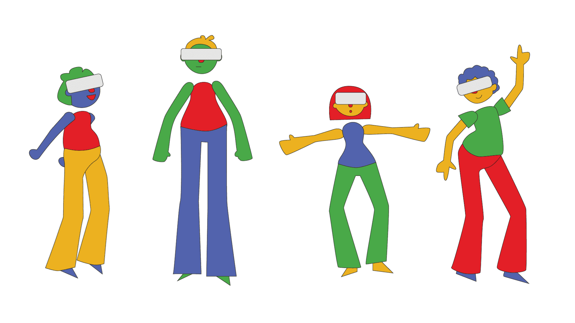 Dancing Characters in VR