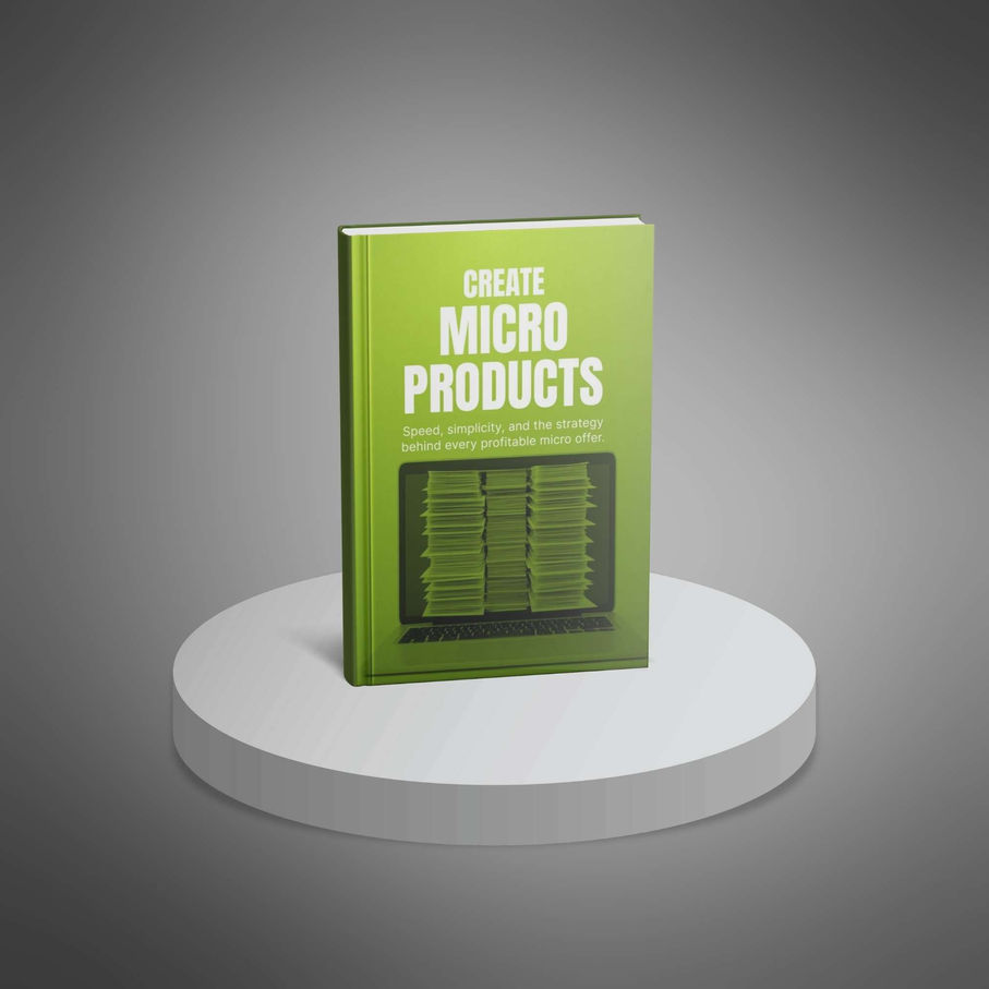 Create Micro Products - eBook