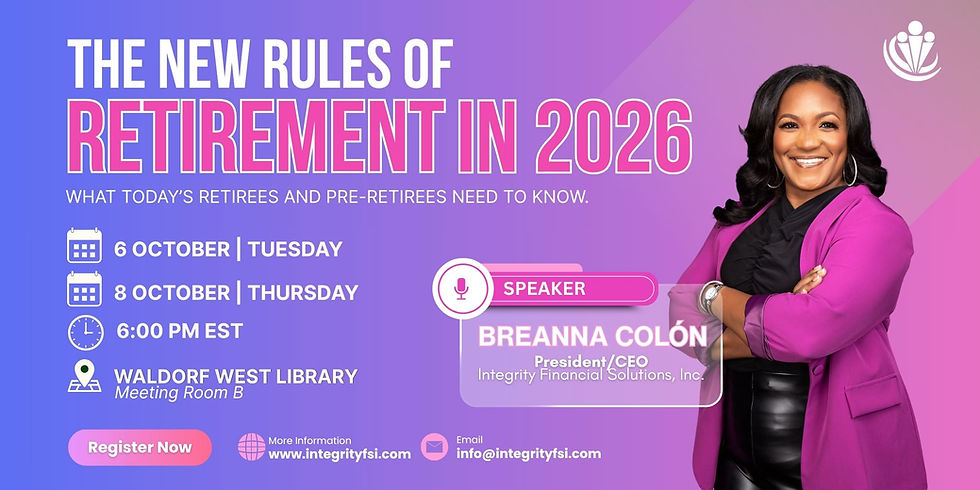 The New Rules of Retirement in 2026